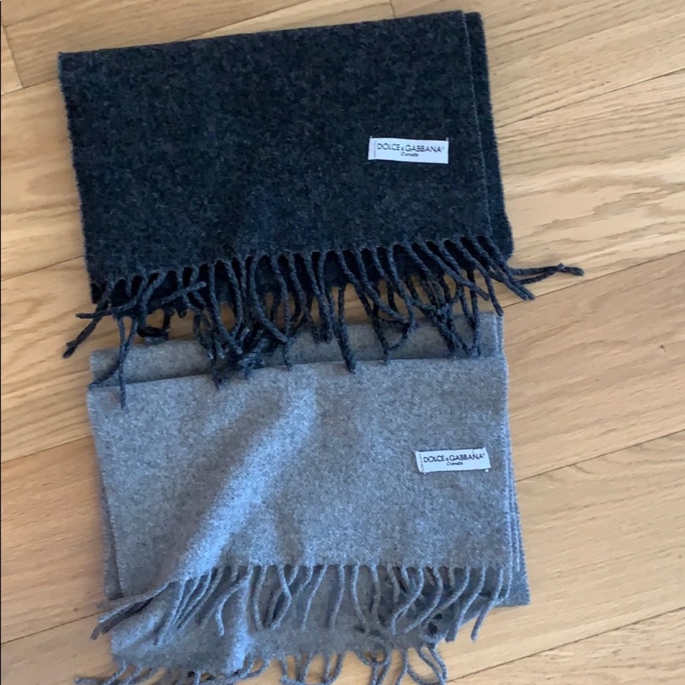 2 Dolce & Gabbana Wool Scarfs